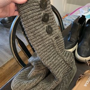 Ugg sweater boots super cute and warm